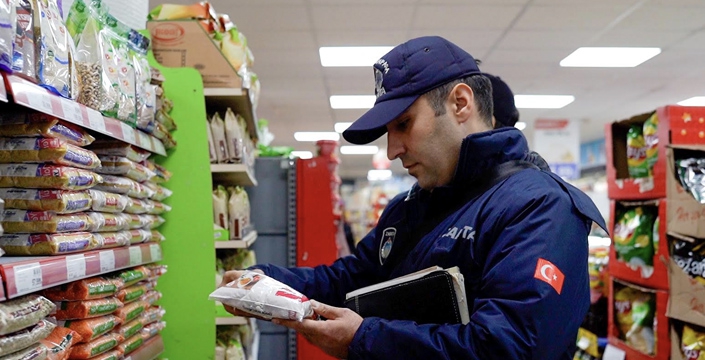 GAZİOSMANPAŞA'DA MARKET DENETİMİ