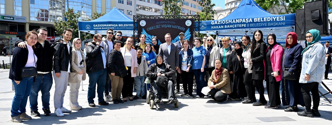 GAZİOSMANPAŞA’DA SEVGİ ENGEL TANIMIYOR