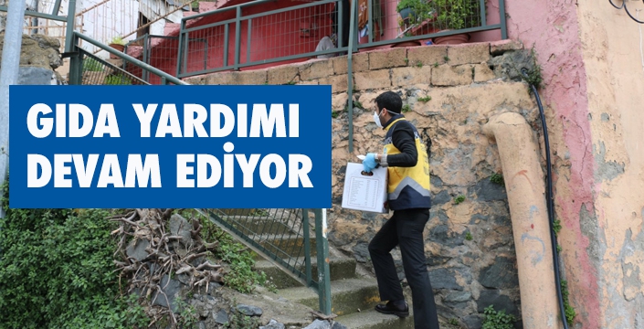 GIDA YARDIMI  DEVAM EDİYOR