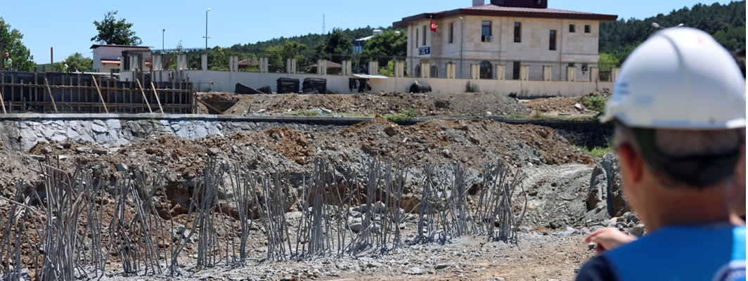 Göktürk'te trafiği rahatlatacak çalışma başladı