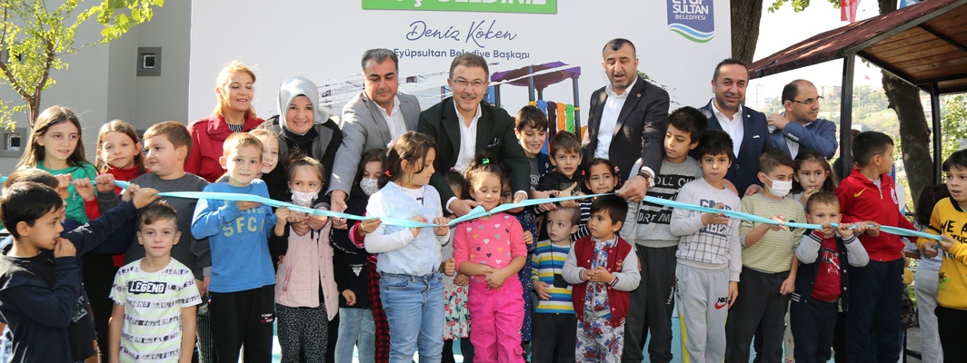 Güzeltepe Kavaklı Sokak Parkı açıldı