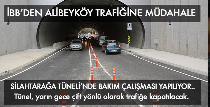 İBB’DEN ALİBEYKÖY TRAFİĞİNE MÜDAHALE