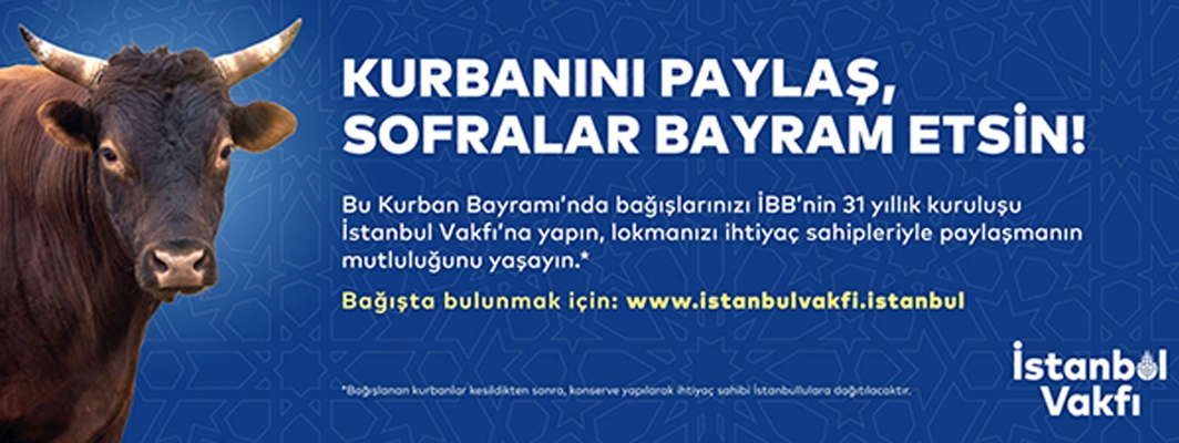 İBB’NİN KURBAN BAĞIŞI KAMPANYASINA YOĞUN İLGİ