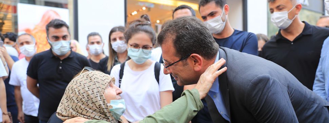 İMAMOĞLU'NDAN İSTİKLAL CADDESİ AÇIKLAMASI