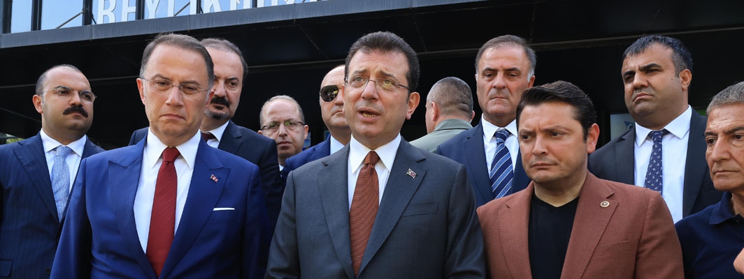 İMAMOĞLU’NDAN ‘KAYYUM’ TEPKİSİ: ‘KAYYUM’ DENEN GARABETE BAŞINDAN BERİ KARŞI OLAN BİRİSİYİM
