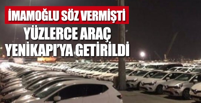 İMAMOĞLU SÖZÜNÜ TUTUYOR