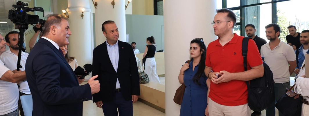 İŞE BAŞLAYACAK YENİ MEMURLARI İBB BAŞKAN VEKİLİ ASLAN KARŞILADI