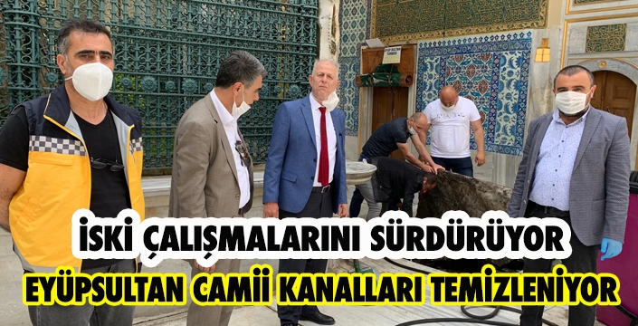 İSKİ ÇALIŞMALARINI SÜRDÜRÜYOR