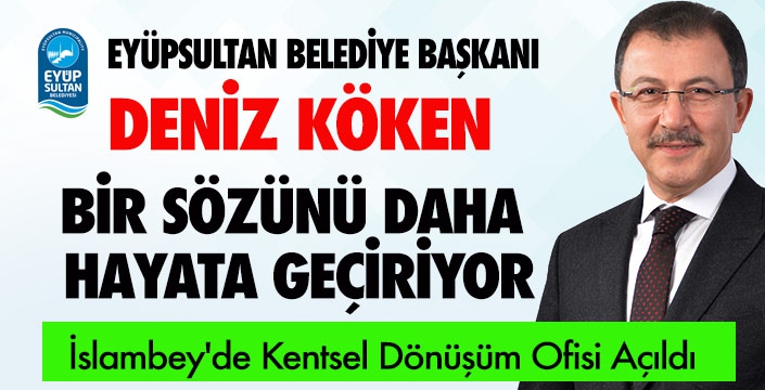 İslambey'de Kentsel Dönüşüm Ofisi Açıldı