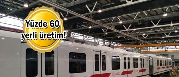 İstanbul Havalimanı Metro Hattı'nda ilk tren raylarda!