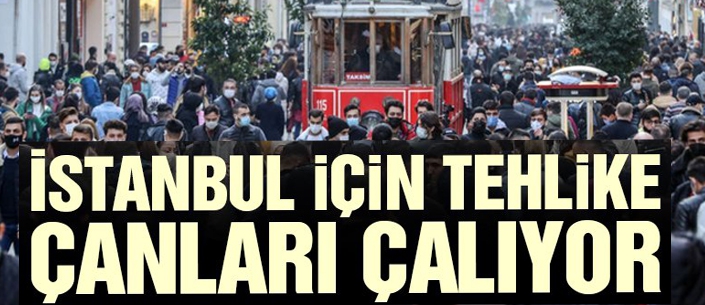 İstanbul için tehlike çanları çalıyor