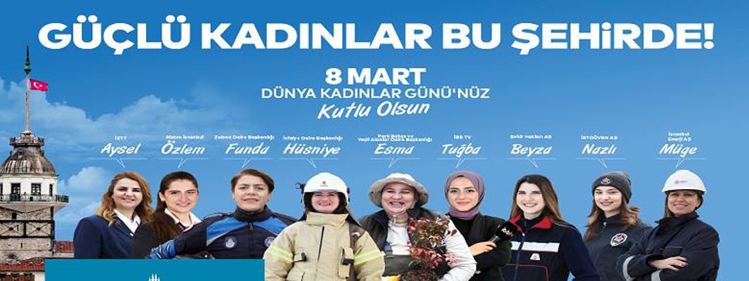 KADINLAR GÜNÜ’NDE ULAŞIM ÜCRETSİZ