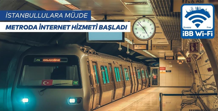 KESİNTİSİZ İNTERNET BOSTANCI-DUDULLU METRO HATTI’NDA