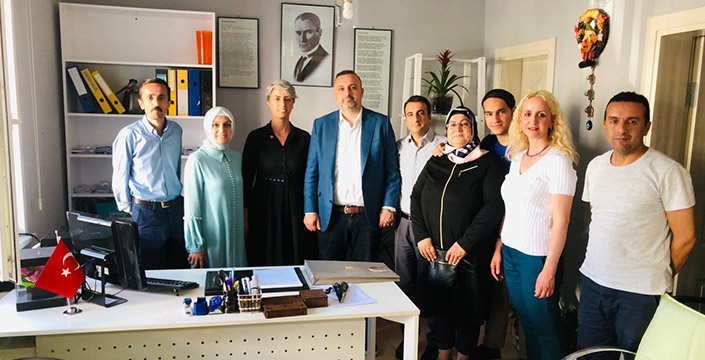 KOÇYİĞİT’DEN MUHTARLARA ZİYARET