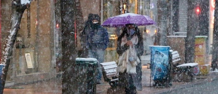 Meteoroloji’den karla karışık yağmur uyarısı