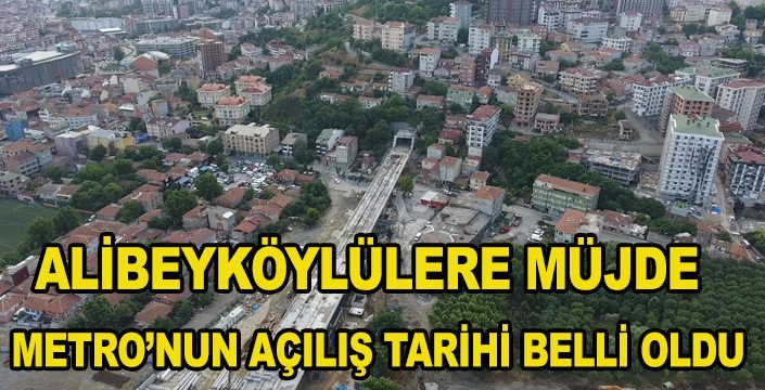 METRO YIL SONUNDA AÇILIYOR