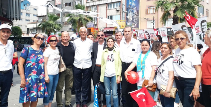 MİLLET İTTİFAKI ALİBEYKÖY’E ÇIKARMA YAPTI