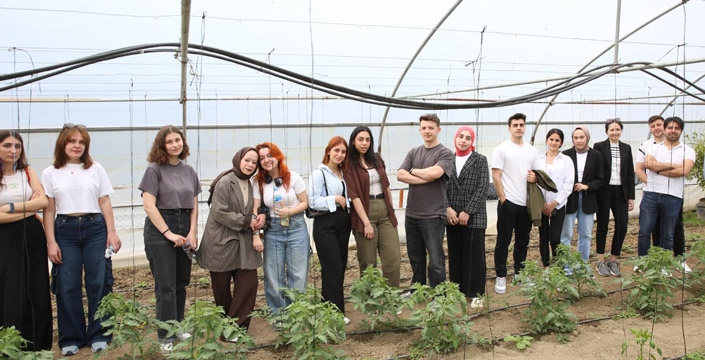 Odayeri seralarında gastronomi öğrencilerine uygulamalı eğitim