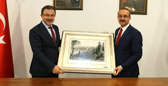 Ordu Valisi ve Belediye Başkanı’ndan Ziyaret