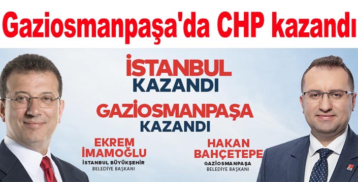 Oyların yeniden sayıldığı Gaziosmanpaşa'da CHP kazandı