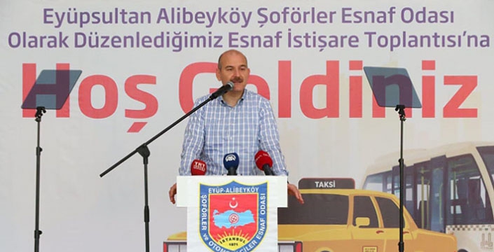 SÜLEYMAN SOYLU ALİBEYKÖY'DE AÇIKLADI: 50 BİN GÖÇMENİ GÖNDERECEĞİZ