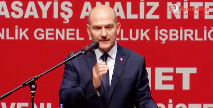 SÜLEYMAN SOYLU'DAN SURİYELİ AÇIKLAMASI