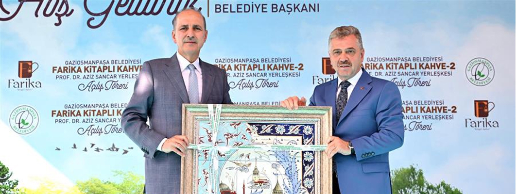 TBMM Başkanı Numan Kurtulmuş’un Katılımlarıyla Farika Kitaplı Kahve-2 Hizmete Açıldı