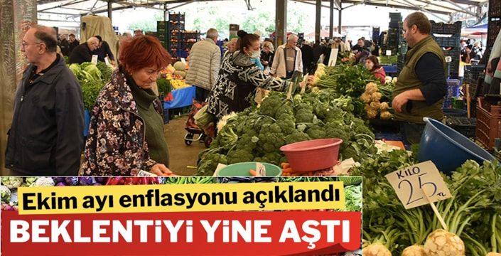 TÜİK ekim ayı enflasyon rakamlarını açıkladı