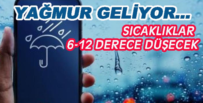 YAĞMUR GELİYOR...