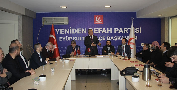 YENİDEN REFAH PARTİSİ YEREL BASINLA KAHVALTIDA BULUŞTU