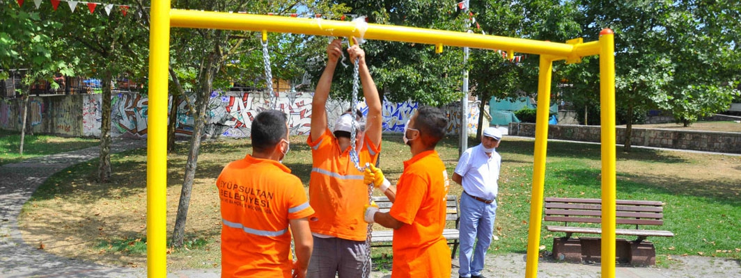 Yeşilpınar Bölge Parkı yeniliyor